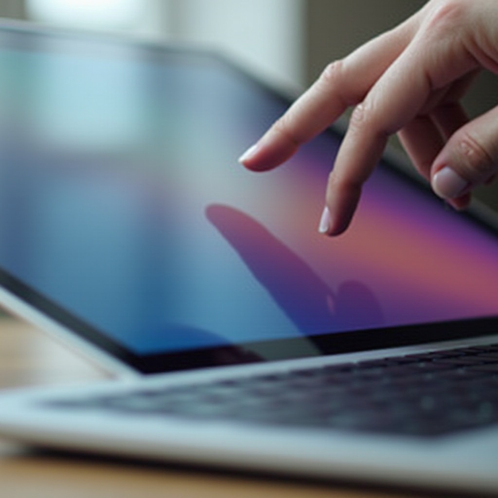 هل يحتوي جهاز كروم بوك على شاشة لمس؟